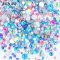 JUNAO 1400pcs Mix Size Clear Silver Rhinestones Flatback