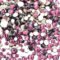 JUNAO 1400pcs Mix Size Clear Silver Rhinestones Flatback