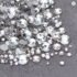 SS3-SS30 Crystal Golden Shadow Flatback Rhinestones Gold Bottom