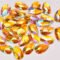 JUNAO Green AB Teardrop Sewing Rhinestones