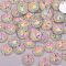 JUNAO Large Crystal AB Rhinestone Applique Stones
