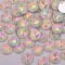 JUNAO Large Crystal AB Rhinestone Applique Stones