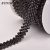 JUNAO SS16 Black Glass Rhinestone Cup Chain 1 Yard