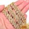 JUNAO SS16 Black Glass Rhinestone Cup Chain 1 Yard