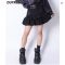 Japanese Mine High-Waist Ruffle Mini Skirt