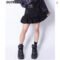 Japanese Mine High-Waist Ruffle Mini Skirt
