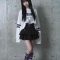 Japanese Mine High-Waist Ruffle Mini Skirt