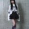Japanese Mine High-Waist Ruffle Mini Skirt