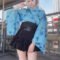 Japanese Mine High-Waist Ruffle Mini Skirt