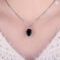 JewelryPalace 8ct Natural Smoky Quartz 925 Silver Pendant