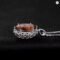 JewelryPalace 8ct Natural Smoky Quartz 925 Silver Pendant