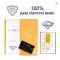JewelryPalace Moissanite 0.8ct Princess Cut S925 Stud Earrings