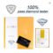 JewelryPalace Moissanite 0.8ct Princess Cut S925 Stud Earrings