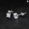 JewelryPalace Moissanite 0.8ct Princess Cut S925 Stud Earrings