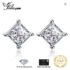 Yhpup 316L Stainless Steel U-Shape Hollow Hoop Earrings