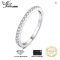 JewelryPalace Moissanite Half Eternity Ring