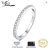 JewelryPalace Moissanite Half Eternity Ring