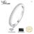 JewelryPalace Moissanite Half Eternity Ring