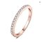 JewelryPalace Moissanite Half Eternity Ring