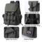 KCE Fashion Waterproof 26L Drawstring Laptop Backpack