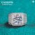 KNOBSPIN 5ct D Color Moissanite Eternity Ring