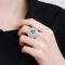 KNOBSPIN 5ct D Color Moissanite Eternity Ring