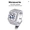 KNOBSPIN 5ct D Color Moissanite Eternity Ring