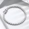 KNOBSPIN D VVS1 Round Moissanite Tennis Bracelet