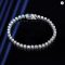 KNOBSPIN D VVS1 Round Moissanite Tennis Bracelet