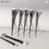 MyDestiny 11pcs Blue Makeup Brush Set Super Soft