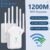 Kebidumei 1200Mbps Dual-Band WiFi Repeater & Extender