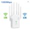 Kebidumei 1200Mbps Dual-Band WiFi Repeater & Extender