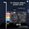 Kebidumei 5.1 PCIe Surround Sound Card with CMI8738 Chip