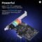 Kebidumei 5.1 PCIe Surround Sound Card with CMI8738 Chip