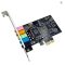 Kebidumei 5.1 PCIe Surround Sound Card with CMI8738 Chip