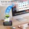 Kebidumei Dual-Bay RGB Hard Drive Docking Station
