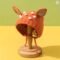 Kids’ Christmas Elk Ear-Protection Knitted Winter Beanie Hat