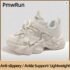 Kids’ Fashion Anti-Slip PU Leather Running Sport Sneakers