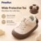 Kids’ Waterproof PU Leather Running Sneakers for Children