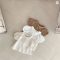 Korean Baby Girl Cute Collar Short Sleeve Top