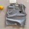 Korean Baby Striped Cross Sleeveless Vest Round Neck