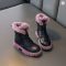 Korean Girls Faux Fur Winter Snow Boots 6-18y