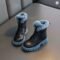 Korean Girls Faux Fur Winter Snow Boots 6-18y