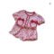 Korean Style Girls Short Sleeve Top Skirt Set