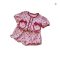 Korean Style Girls Short Sleeve Top Skirt Set