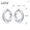 LAYA Oval Drop Earrings 925 Silver Mother’s Day
