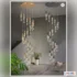LED Downlight Crystal Ceiling Lamp GX53 Spotlight Home