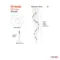 LED Chandelier Staircase Chandelier Crystal Light Modern Loft