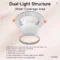 LED Downlight Crystal Ceiling Lamp GX53 Spotlight Home