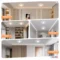 LED Downlight Crystal Ceiling Lamp GX53 Spotlight Home